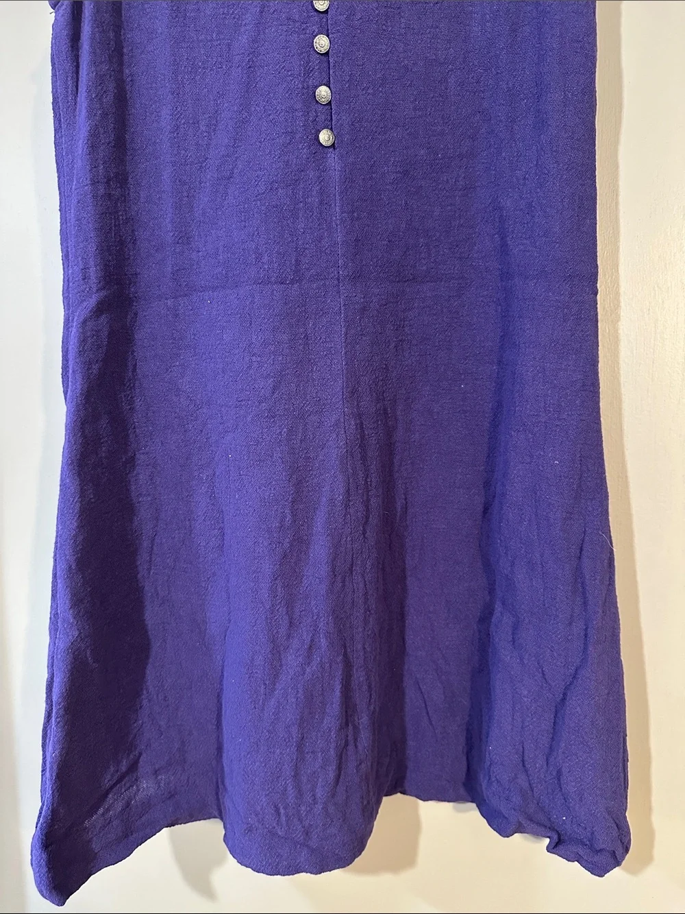 Free People Mirabelle Purple Sleeveless Mini Dress Size Small Crochet Lace Shift